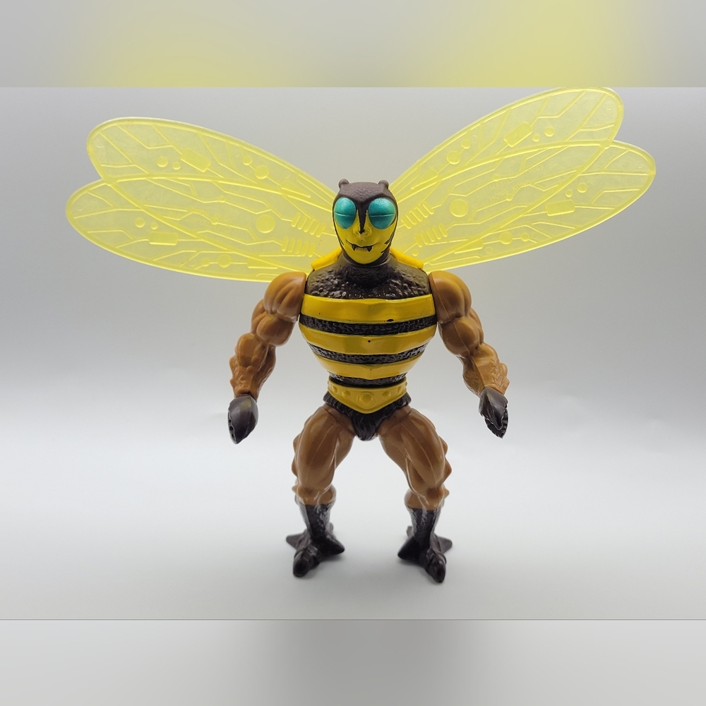 Vintage Buzz-Off Action Figure from the Masters of the Universe 1983